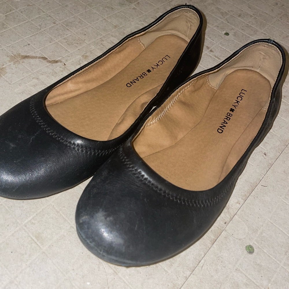 Black flats
